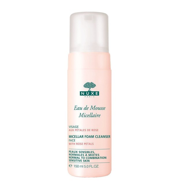 Nuxe Micellar Foam Cleanser With Rose Petals 150ml