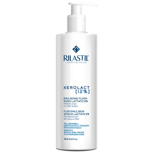 Rilastil Xerolact Fluid Emulsion Sodium Lactate 12% 250ml