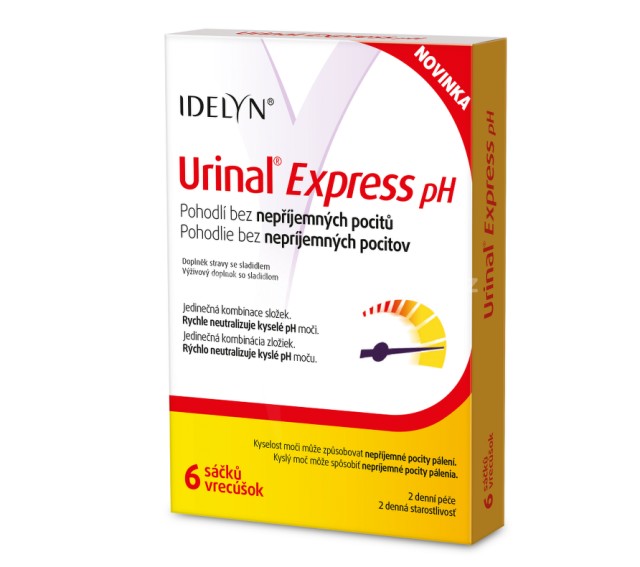 Urinal Express pH 6 sachets