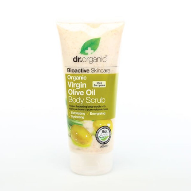 DR.ORGANIC OLIVE OIL BODY SCRUB 200ML