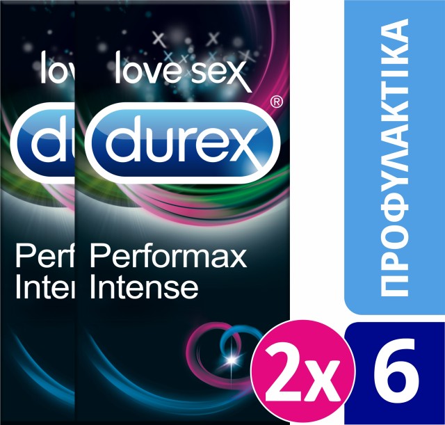 DUREX PERFORMAX INTENCE 2 x 6 τεμάχια