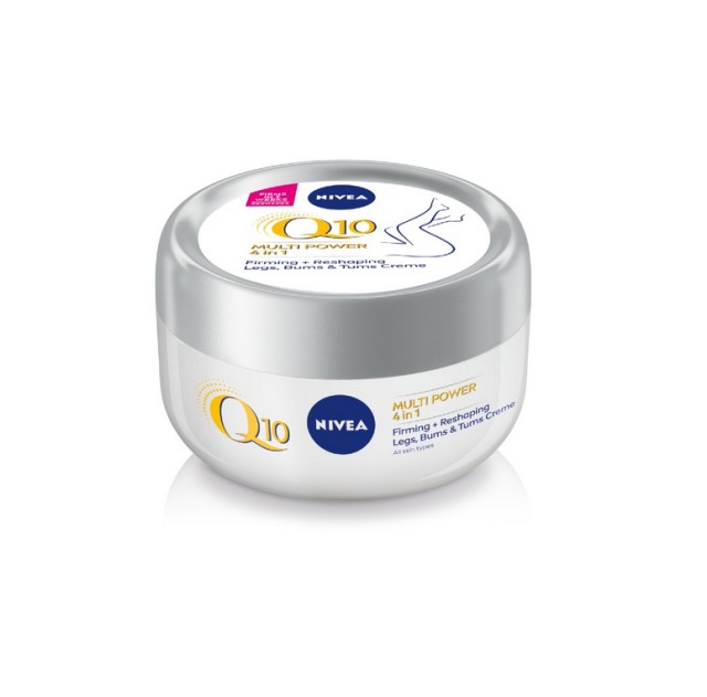 Nivea Q10 Multi Power 4in1 Κρέμα που Συσφίγγει & Σμιλεύει Κοιλιά, Μηρούς & Γλουτούς 300ml Προσφορά -3€
