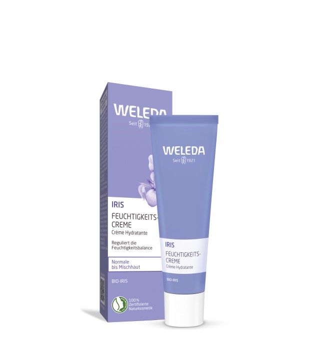 Weleda Ενυδατική Κρέμα Προσώπου Ελαφριάς Υφής με Έλαιο Ίριδας 30ml