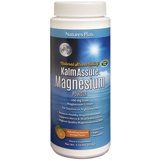 NATURE'S PLUS Energy Kalm Assure Magnesium 522g Powder