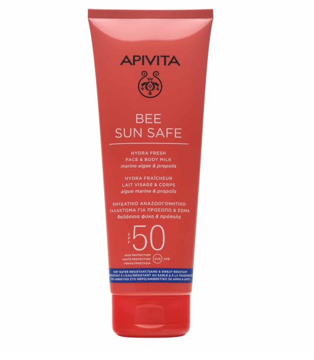 Apivita Bee Sun Safe Hydra Fresh Face & Body Milk SPF50 200ml