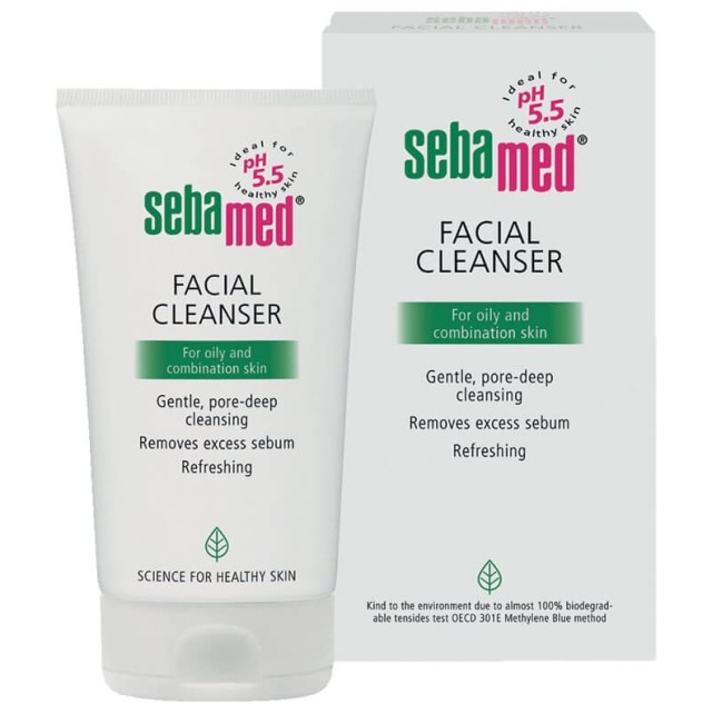 SEBAMED Gentle Facial Cleanser Gel για Λιπαρές-Μικτές Επιδερμίδες (150ml)