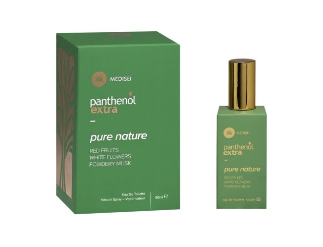 Medisei Panthenol Extra Pure Nature Eau de Toilette Γυναικείο Άρωμα με Νότες Λουλουδιών & Φρούτων 50ml