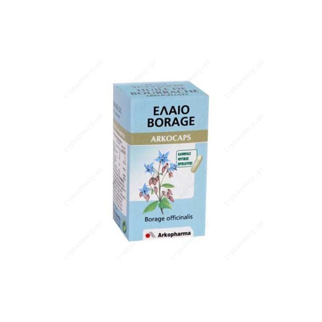 ARKOCAPS ΕΛΑΙΟ ΜΠΟΡΑΖ 60CAPS BORAGE OIL ΞΗΡΟ ΔΕΡΜΑ - ΡΥΤΙΔΕΣ - ΡΑΓΑΔΕΣ