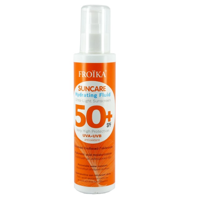 Froika Suncare Hydrating Fluid SPF50 Ultra Light Sunscreen 150ml