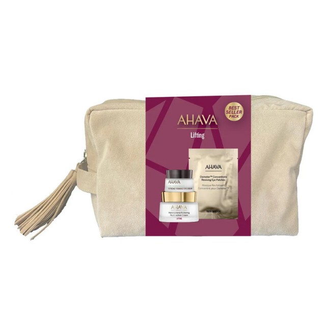 Ahava Set Lifting Halobacteria Restoring Nutri-action Cream 50ml & Extreme Firming Eye Cream 15ml & Osmoter Eye Patches 1τμχ