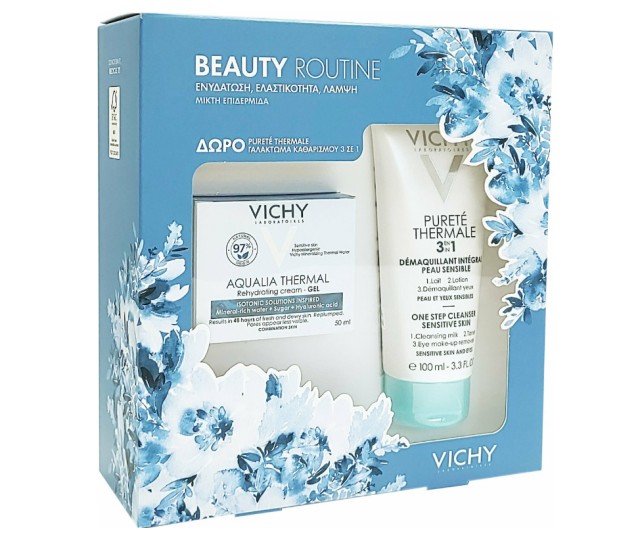 Vichy Set Aqualia Thermal Gel 50ml + Δώρο Purete Thermale Γαλάκτωμα καθαρισμού 100ml