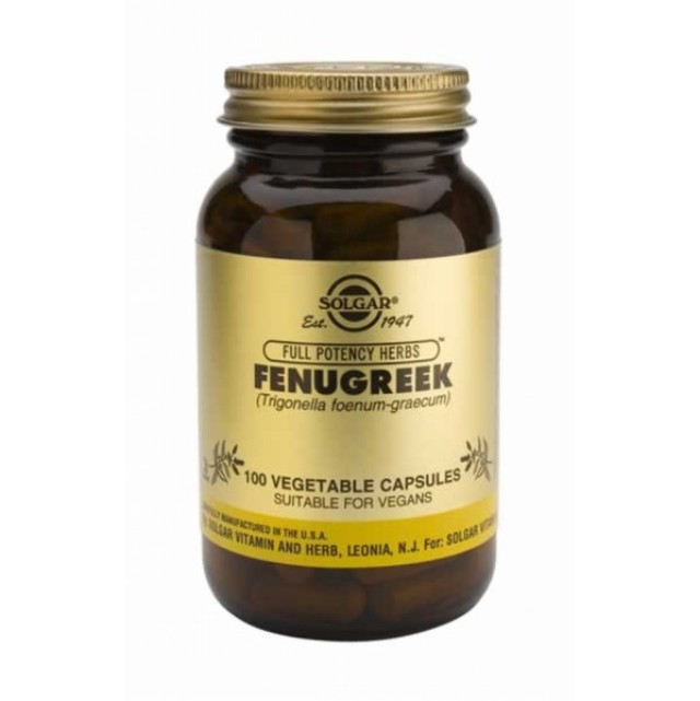 SOLGAR FENUGREEK 520MG 100VCAP