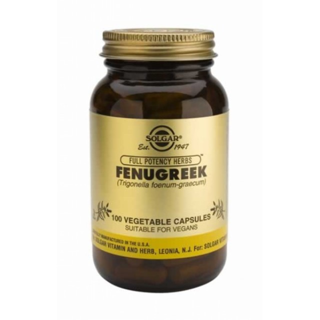 SOLGAR FENUGREEK 520MG 100VCAP