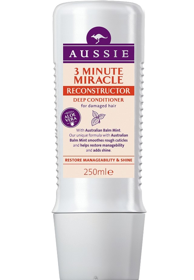 AUSSIE 3 Minute Miracle Moist Deep Conditioner Κρέμα 3 λεπτών για τα ταλαιπωρημένα & διψασμένα μαλλιά 250ml