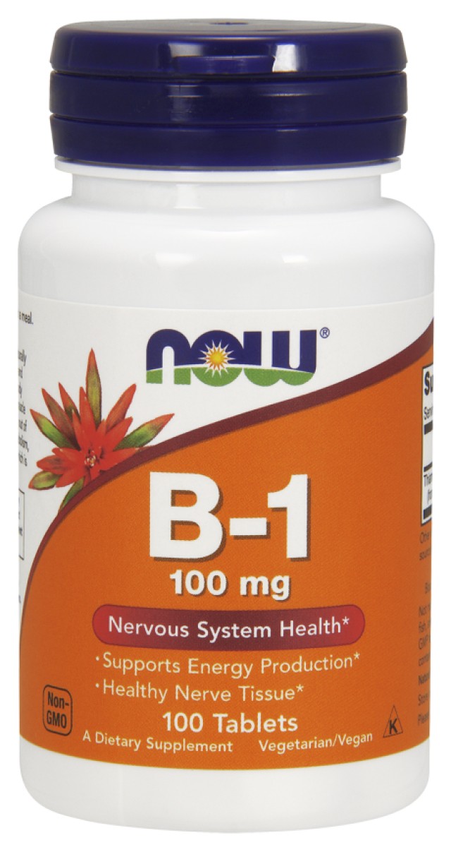 Now Foods B-1 100mg, 100tabs