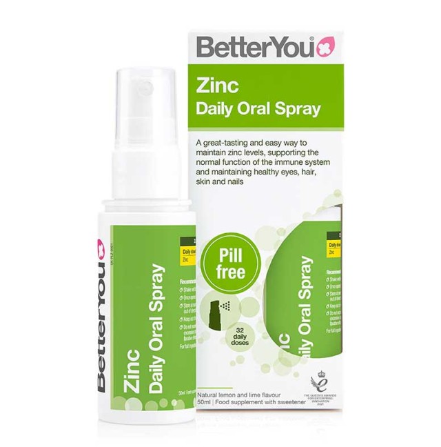 BetterYou Zinc Daily Oral Spray 50ml