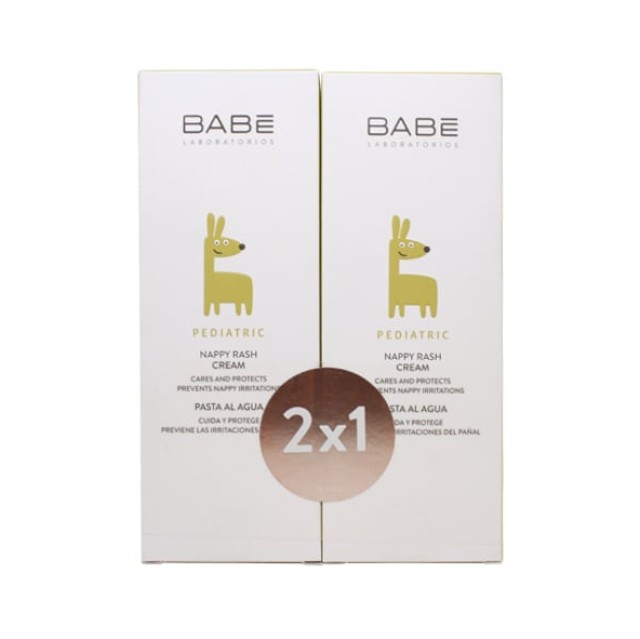 Babe Pediatric Nappy Rash Cream 2x100ml 1+1
