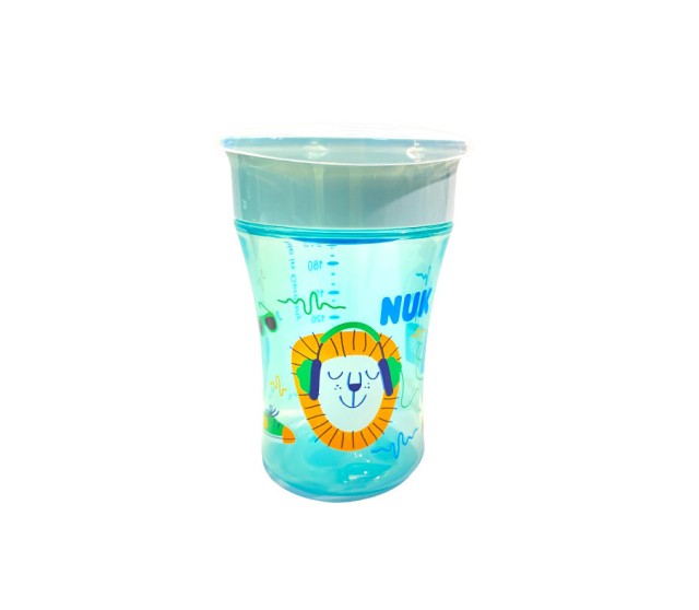 Nuk Evolution Magic Cup Κύπελλο με Εύκολη Ροή Πράσινο 8m+ 230ml 1τμχ