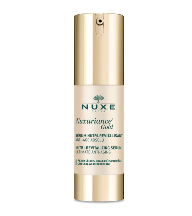 Nuxe Nuxuriance Gold Nutri-Revitalising Serum Ultimate Anti-Aging for Dry Skin 30ml