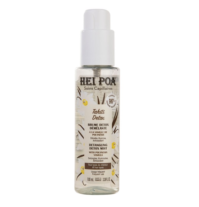 Hei Poa Tahiti Detox Detangling Mist Σπρέι Ξεμπερδέματος Μαλλιών 100ml