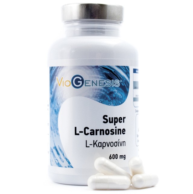 Viogenesis L-CARNOSINE SUPER 600mg 90caps