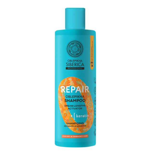 Natura Siberica Oblepikha Repair Shampoo για Αναδόμηση 400ml