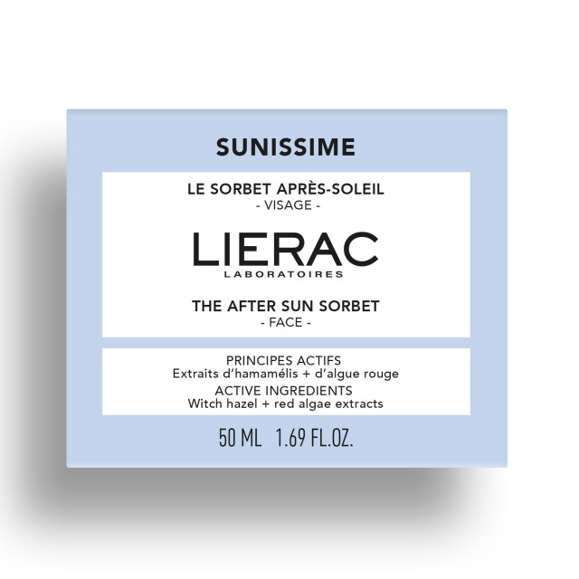 Lierac Sunissime After Sun Sorbet Μετά Τον Ήλιο Για Το Πρόσωπο  50ml