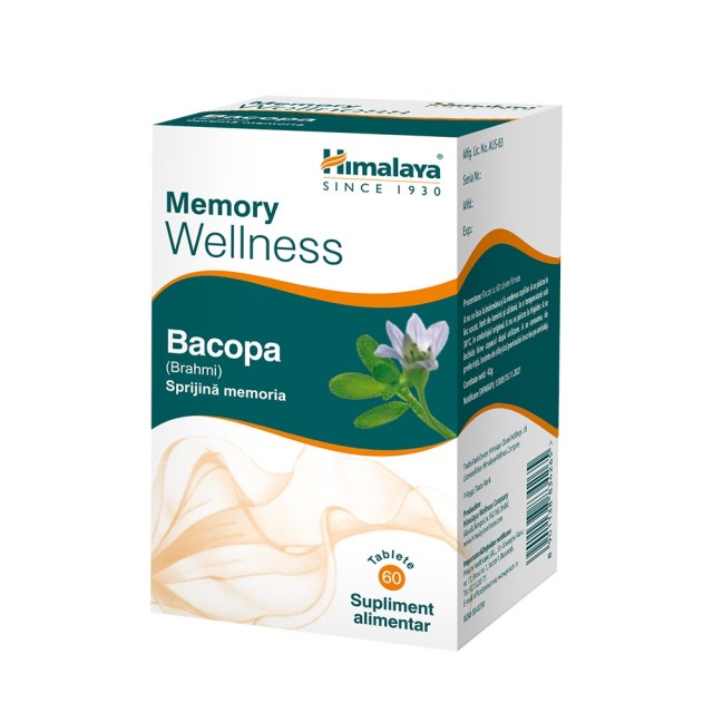 Himalaya Memory Wellness Bacopa 60tabs