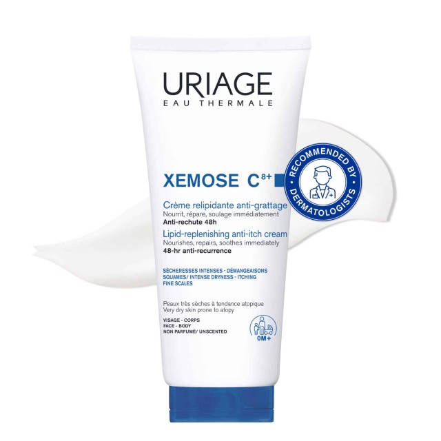 Uriage Xemose C8+ Lipid-replenishing Anti-itch Cream 200ml