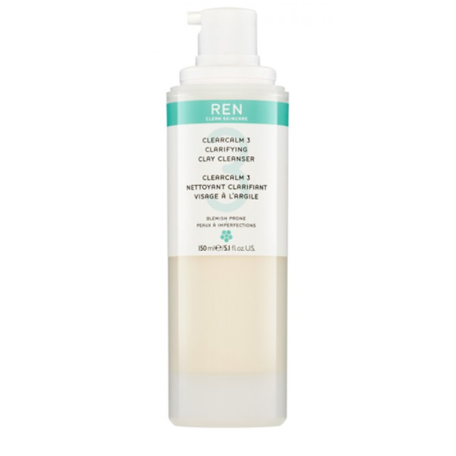 REN CLEAR CALM 3 CLARIFYING CLAY CLEANSER 200ML