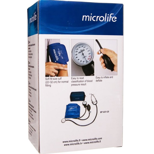 Microlife BP AG1-20 Aneroid Blood Pressure Kit 1τμχ