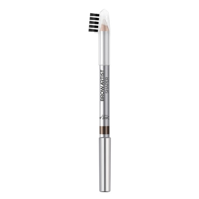 L'Oreal Paris Brow Artist Shaper Eyebrow Pencil + Fix + Finish Wax 03 Brunette