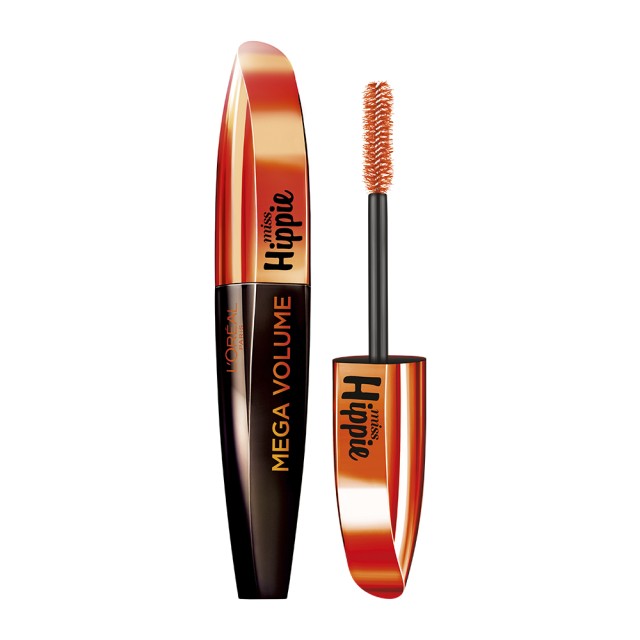 L'Oreal Paris Miss Hippie Mega Volume Mascara Black 8.4ml