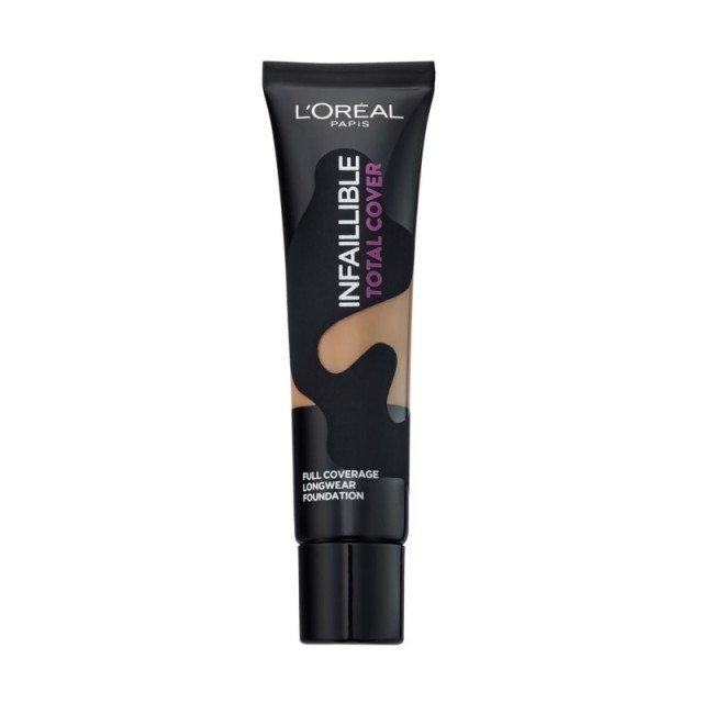 L'Oreal Paris Infallible Total Cover Full Coverage Longwear Foundation 24 Golden Beige 35g