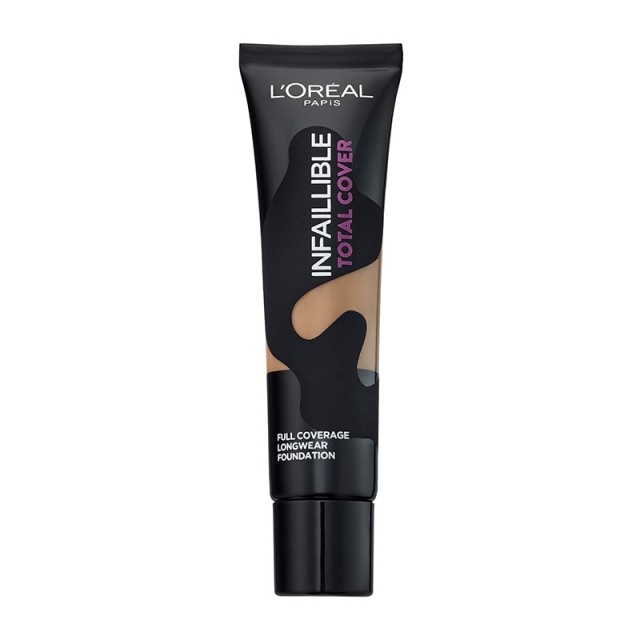 L'Oreal Paris Infallible Total Cover Full Coverage Longwear Foundation 21 Golden Sand 35g