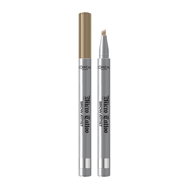 L'Oreal Paris Micro Tattoo Brow Artist Micro-Precise Felt Tip Brown Pen 101 Blond