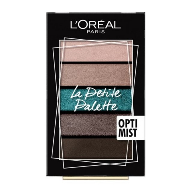 L'Oreal Paris La Petite Palette Mini Eyeshadow 03 Optimist 5x0,80g