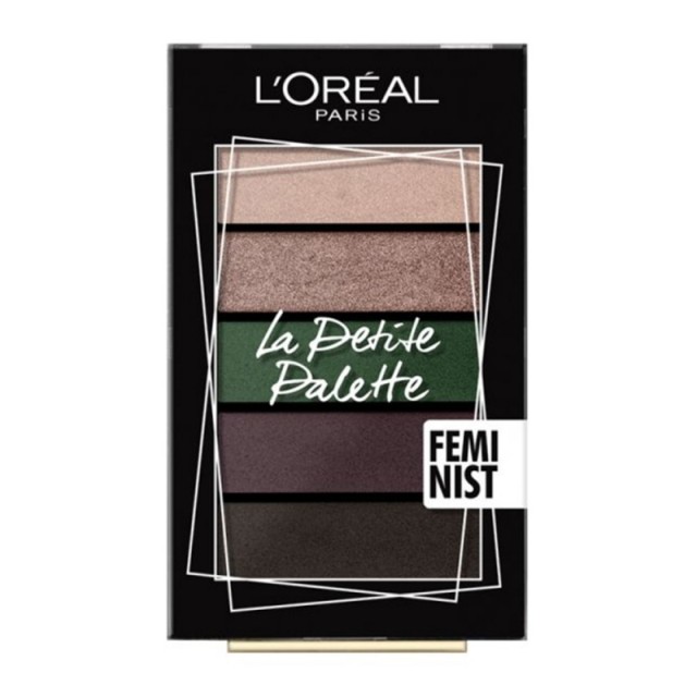 L'Oreal Paris La Petite Palette Mini Eyeshadow 05 Feminist 5x0,80g