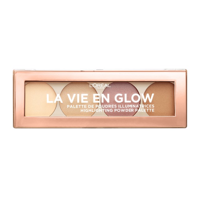 L'Oreal Paris La Vie En Glow Highlighting Powder Palette 02 Cool Glow 5g