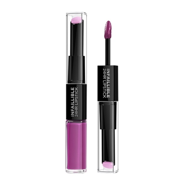 L'Oreal Paris Infaillible 24HR 2 Step Lipstick 216 Permanent Plum