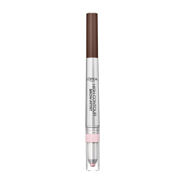 L'Oreal Paris High Contour Brow Artist Double-Ended Mechanical Pencil & Highlighter 105 Brunette
