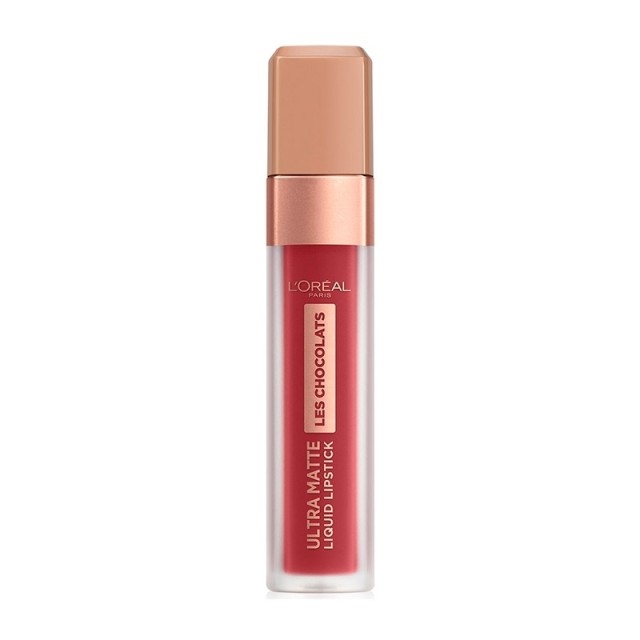 L'Oreal Paris Les Chocolates Ultra Matte Liquid Lipstick 864 Tasty Ruby 7.6ml