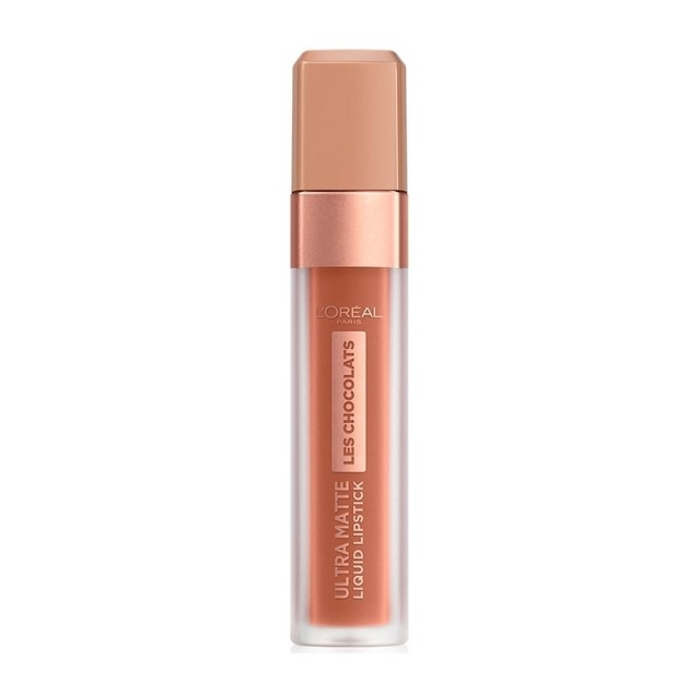 L'Oreal Paris Les Chocolates Ultra Matte Liquid Lipstick 862 Volupto Choco 7.6ml