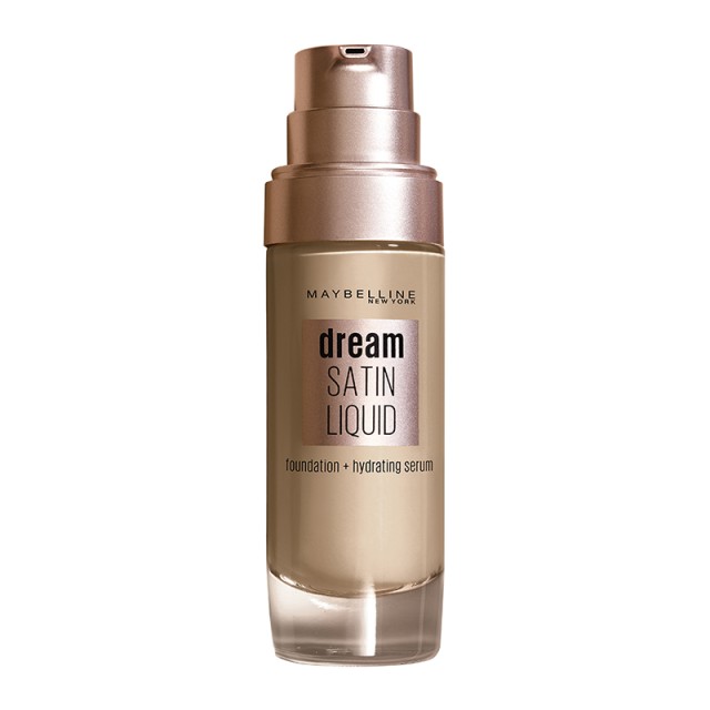 Maybelline Dream Satin Liquid Foundation + Hydrating Serum SPF13 10 Ivory 30ml