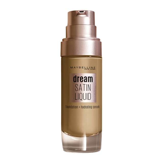 Maybelline Dream Satin Liquid Satiny Finish Poreless Perfection SPF13 51 Caramel Beige 30ml