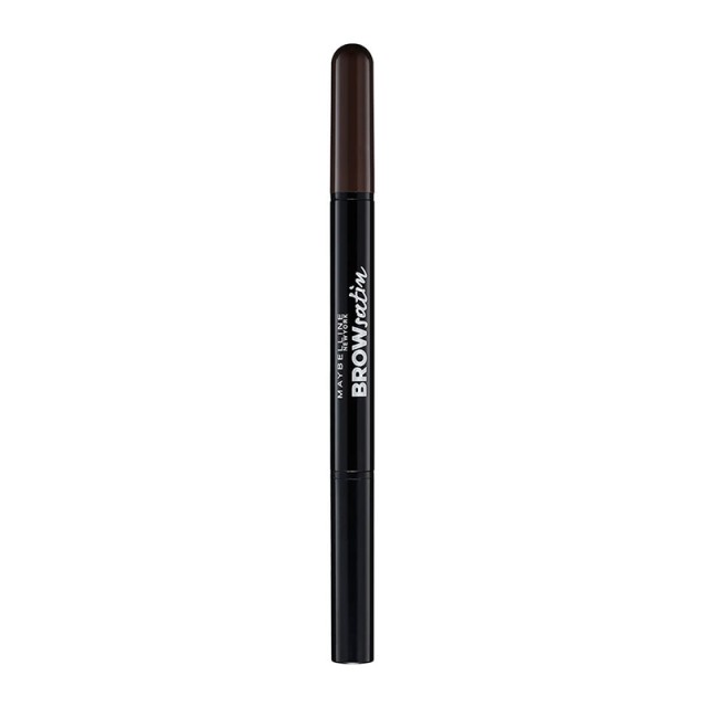 Maybelline Brow Satin Smoothing Duo-Brow Pencil & Filling Powder 05 Black Brown