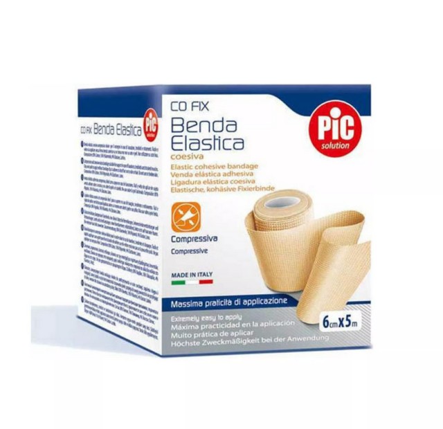 Pic Solution Co Fix Benda Elastica 6cmx5m 1τμχ