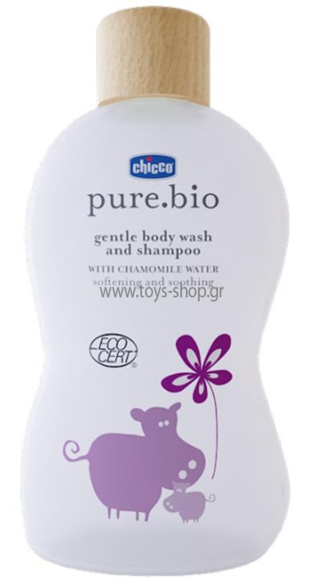 CHICCO ΑΠΑΛΟ ΒΙΟΛΟΓΙΚΟ ΑΦΡΟΛΟΥΤΡΟ – ΣΑΜΠΟΥΑΝ 200ML