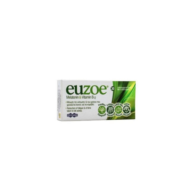 UniPharma Euzoe Melatonin & Vitamin B12 30tabs