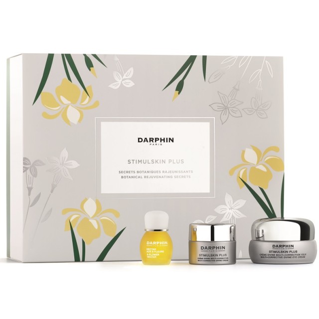Darphin Set Stimulskin Plus Multi-Corrective Divine Eye Cream 15ml + Stimulskin Plus Cream 5ml + 8- Flower Nectar 4ml